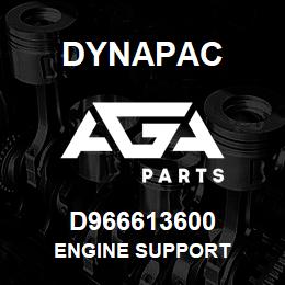 D966613600 Dynapac ENGINE SUPPORT | AGA Parts