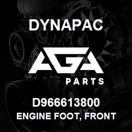 D966613800 Dynapac ENGINE FOOT, FRONT | AGA Parts