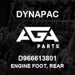 D966613801 Dynapac ENGINE FOOT, REAR | AGA Parts