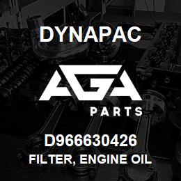 D966630426 Dynapac FILTER, ENGINE OIL | AGA Parts