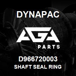 D966720003 Dynapac SHAFT SEAL RING | AGA Parts