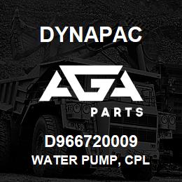 D966720009 Dynapac Water pump, CPL | AGA Parts