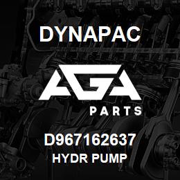 D967162637 Dynapac HYDR PUMP | AGA Parts