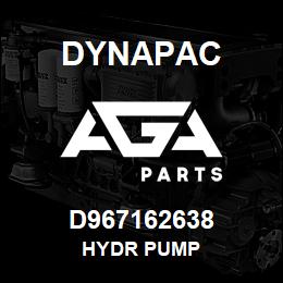 D967162638 Dynapac HYDR PUMP | AGA Parts