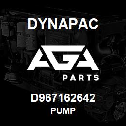 D967162642 Dynapac PUMP | AGA Parts