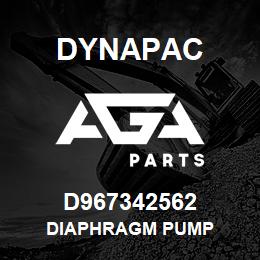 D967342562 Dynapac DIAPHRAGM PUMP | AGA Parts