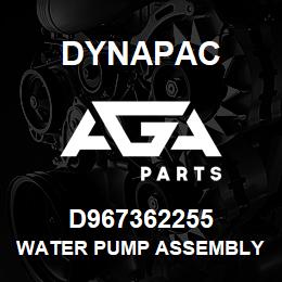 D967362255 Dynapac WATER PUMP ASSEMBLY | AGA Parts