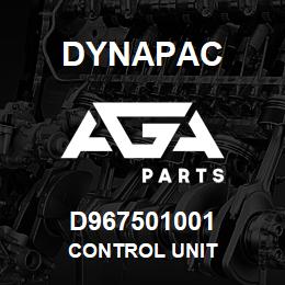 D967501001 Dynapac CONTROL UNIT | AGA Parts