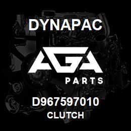 D967597010 Dynapac CLUTCH | AGA Parts