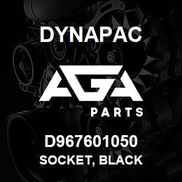 D967601050 Dynapac SOCKET, BLACK | AGA Parts