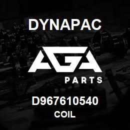 D967610540 Dynapac COIL | AGA Parts