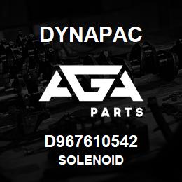 D967610542 Dynapac SOLENOID | AGA Parts