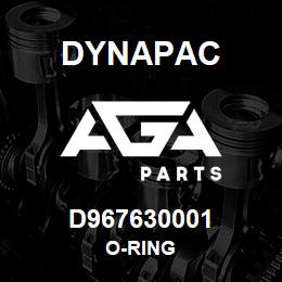 D967630001 Dynapac O-RING | AGA Parts