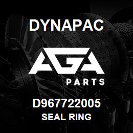 D967722005 Dynapac SEAL RING | AGA Parts