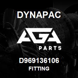 D969136106 Dynapac FITTING | AGA Parts