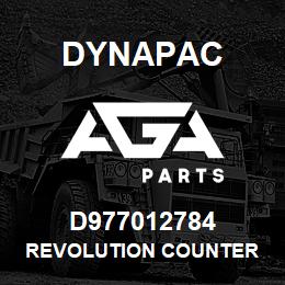 D977012784 Dynapac REVOLUTION COUNTER | AGA Parts