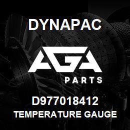 D977018412 Dynapac TEMPERATURE GAUGE | AGA Parts