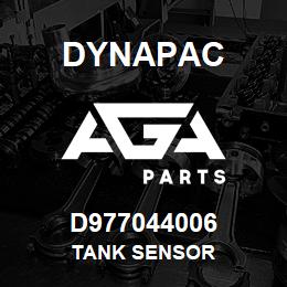 D977044006 Dynapac TANK SENSOR | AGA Parts