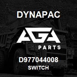 D977044008 Dynapac SWITCH | AGA Parts