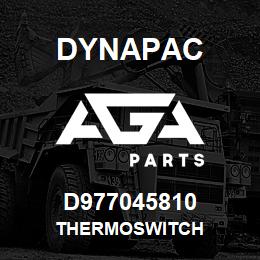 D977045810 Dynapac THERMOSWITCH | AGA Parts