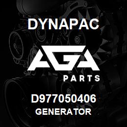 D977050406 Dynapac GENERATOR | AGA Parts