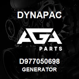 D977050698 Dynapac GENERATOR | AGA Parts