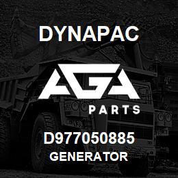 D977050885 Dynapac GENERATOR | AGA Parts