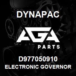 D977050910 Dynapac ELECTRONIC GOVERNOR | AGA Parts