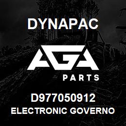 D977050912 Dynapac ELECTRONIC GOVERNO | AGA Parts