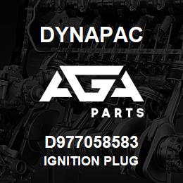 D977058583 Dynapac IGNITION PLUG | AGA Parts