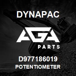 D977186019 Dynapac POTENTIOMETER | AGA Parts