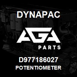 D977186027 Dynapac POTENTIOMETER | AGA Parts