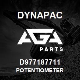 D977187711 Dynapac POTENTIOMETER | AGA Parts