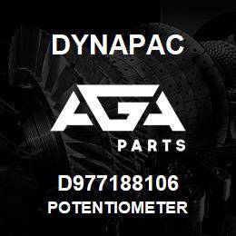 D977188106 Dynapac POTENTIOMETER | AGA Parts