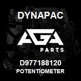 D977188120 Dynapac POTENTIOMETER | AGA Parts