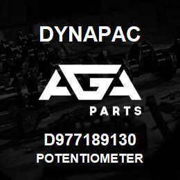 D977189130 Dynapac POTENTIOMETER | AGA Parts