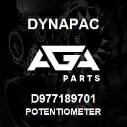 D977189701 Dynapac POTENTIOMETER | AGA Parts