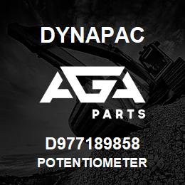 D977189858 Dynapac POTENTIOMETER | AGA Parts