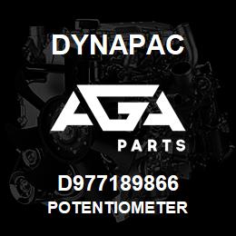 D977189866 Dynapac POTENTIOMETER | AGA Parts