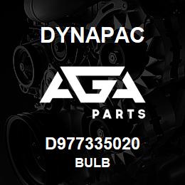 D977335020 Dynapac BULB | AGA Parts