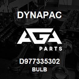 D977335302 Dynapac BULB | AGA Parts