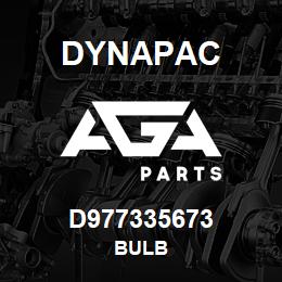 D977335673 Dynapac BULB | AGA Parts