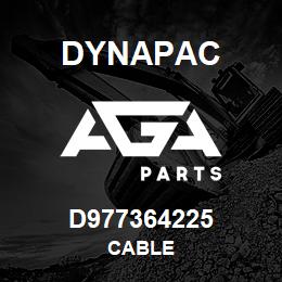 D977364225 Dynapac CABLE | AGA Parts