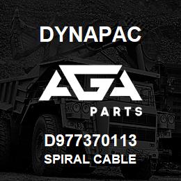 D977370113 Dynapac SPIRAL CABLE | AGA Parts