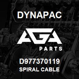 D977370119 Dynapac SPIRAL CABLE | AGA Parts