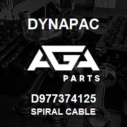 D977374125 Dynapac SPIRAL CABLE | AGA Parts