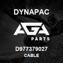 D977379027 Dynapac CABLE | AGA Parts