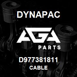 D977381811 Dynapac CABLE | AGA Parts