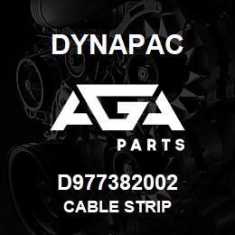 D977382002 Dynapac CABLE STRIP | AGA Parts