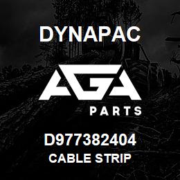 D977382404 Dynapac CABLE STRIP | AGA Parts